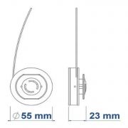 CARRETEL TRAMONTINA COM 1 FIO DE NYLON 1.3MM PARA APARADORES TRAMONTINA