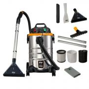 RODIZIO PRETO COM BUCHA PARA EXTRATORA WAP CARPET CLEANER PRO 30