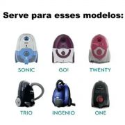 SACO DESCARTÁVEL ASPIRADOR ONE /GO / TRIO / INGENIO / TWENTY  ELECTROLUX  - KIT COM 3 UN 